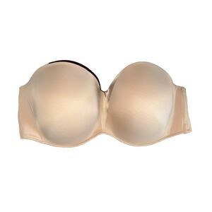Soma Stunning Starlet Strapless Bra 44DDD Beige Nude Full‎ Coverage Shaping Bra